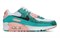 Nike Air Max 90 Washed Teal Snakeskin GS DR8926-300 - фото 629816