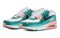 Nike Air Max 90 Washed Teal Snakeskin GS DR8926-300 - фото 629817