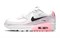 Nike Air Max 90 White Pink Tie Dye GS DM3110-100 - фото 629821