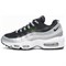 Nike Air Max 95 Cushioning, Wear Resistant Low Top Casual Shoes Women's Metal Platinum Silver 814914-001 - фото 629856