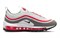 Nike Air Max 97 'White Flat Pewter' GS 921522-110 - фото 630003