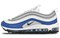 Nike Air Max 97 White Game Royal Women's 921733-101 - фото 630008