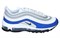 Nike Air Max 97 White Game Royal Women's 921733-101 - фото 630011