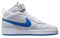 Nike Court Borough Mid 2 'Grey Light Blue' GS CD7782012 - фото 631096