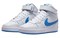 Nike Court Borough Mid 2 'Grey Light Blue' GS CD7782012 - фото 631097