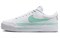 Nike Court Legacy Slip Resistant Cushioning Low Top Skateboard Shoes Women's White Green FZ3770-100 - фото 631170