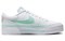 Nike Court Legacy Slip Resistant Cushioning Low Top Skateboard Shoes Women's White Green FZ3770-100 - фото 631171