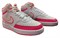 Nike Court Vision Mid Shoes For White/Pink Women's DD8494-181 - фото 631305