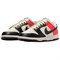 Nike Dunk Low Black Toe Bright Crimson Women's HQ3423-635 - фото 631474