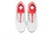 Nike Odyssey React 2 Shield White Laser Crimson Women's BQ1672-100 - фото 632159