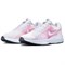 Nike RUN DEFY Cushioning, Wear Resistant Low Top Running Shoes Women's White Pink HM9593-102 - фото 632662